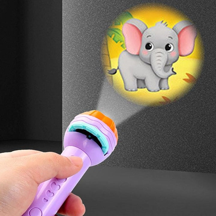 MINI FLASHLIGHT PROJECTOR TOY - UMart786