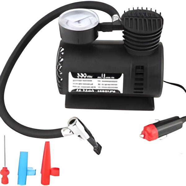 12 Volt Portable Electric Car Air Pump | Car Tyre Air Compressor