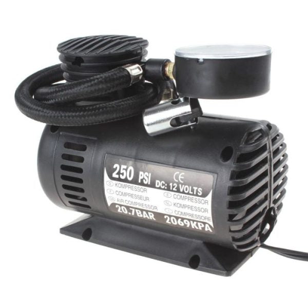 12 Volt Portable Electric Car Air Pump | Car Tyre Air Compressor