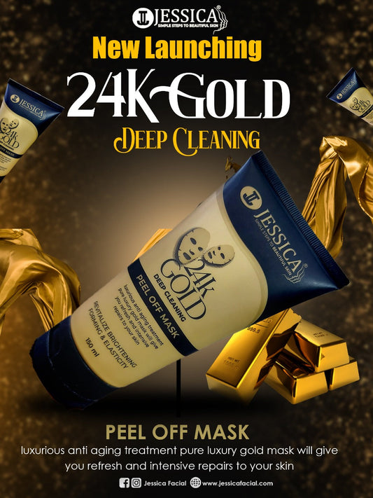 Jessica - 24K Gold Deep Cleaning Peel Off Mask - 150ml - UMart786