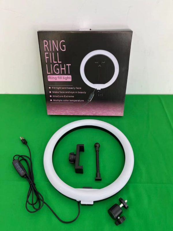 26Cm LED Ring Light for Camera, Phone tiktok YouTube Video Shooting and Makeup