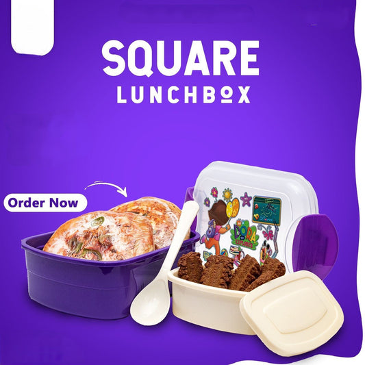 Square Lunch Box for Kids