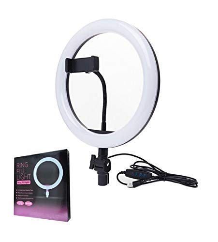 26Cm LED Ring Light for Camera, Phone tiktok YouTube Video Shooting and Makeup