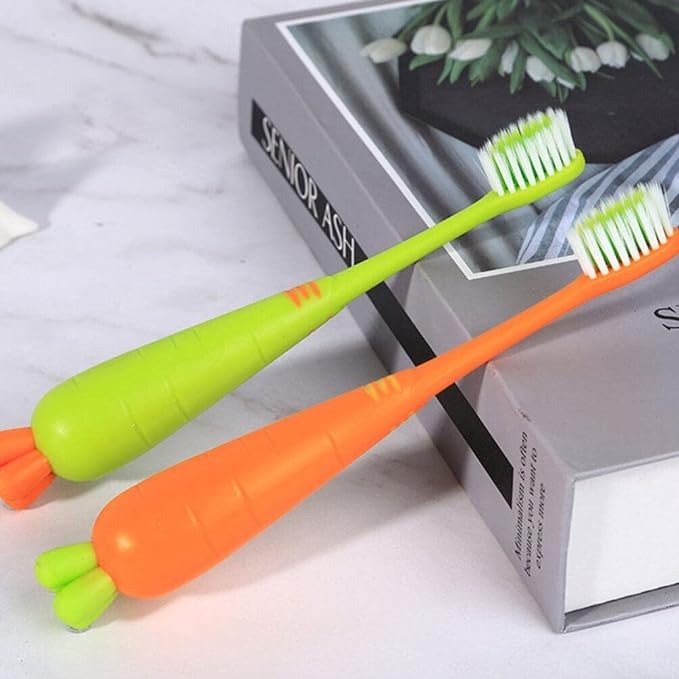 Cute Carrot Shape Kids Toothbrush