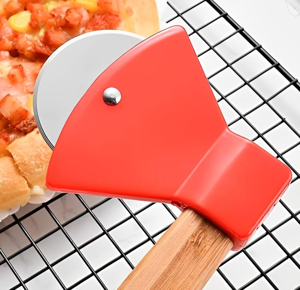 Axe Shape Stainless Steel Pizza Cutter Slicer - UMart786