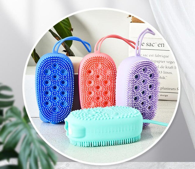 Soft Silicon Body Bath Brush Scrub - UMart786