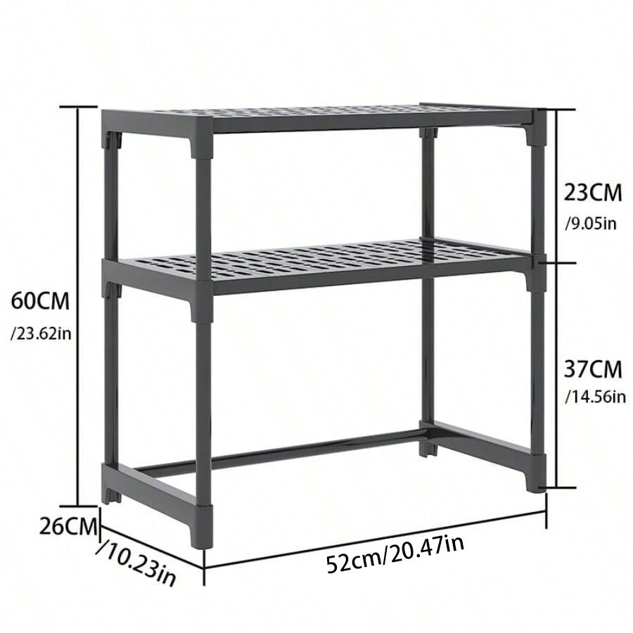 2 Layers Oven Storage Shelf