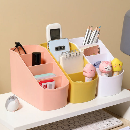 Four-Compartment Multi-Purpose Desk Organizer - UMart786