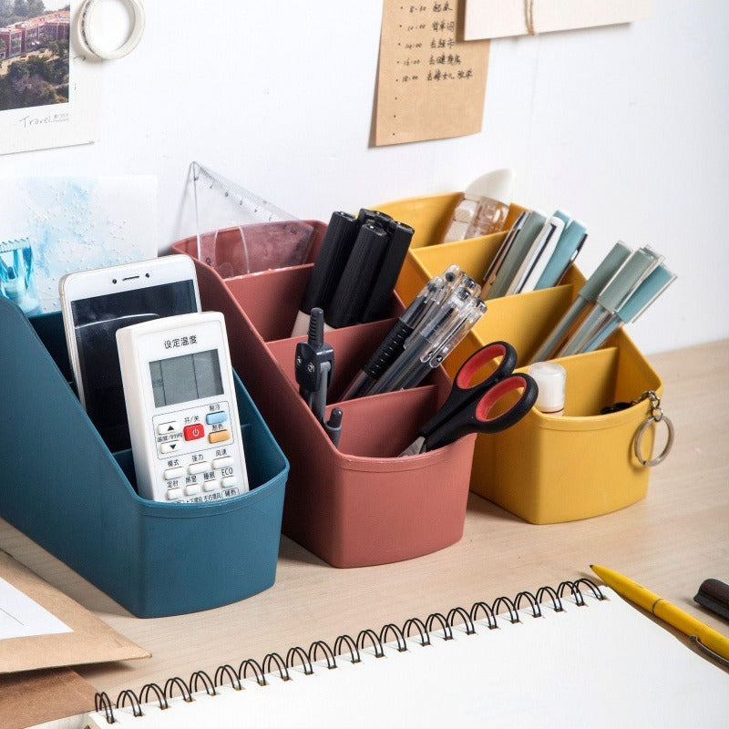 Four-Compartment Multi-Purpose Desk Organizer - UMart786