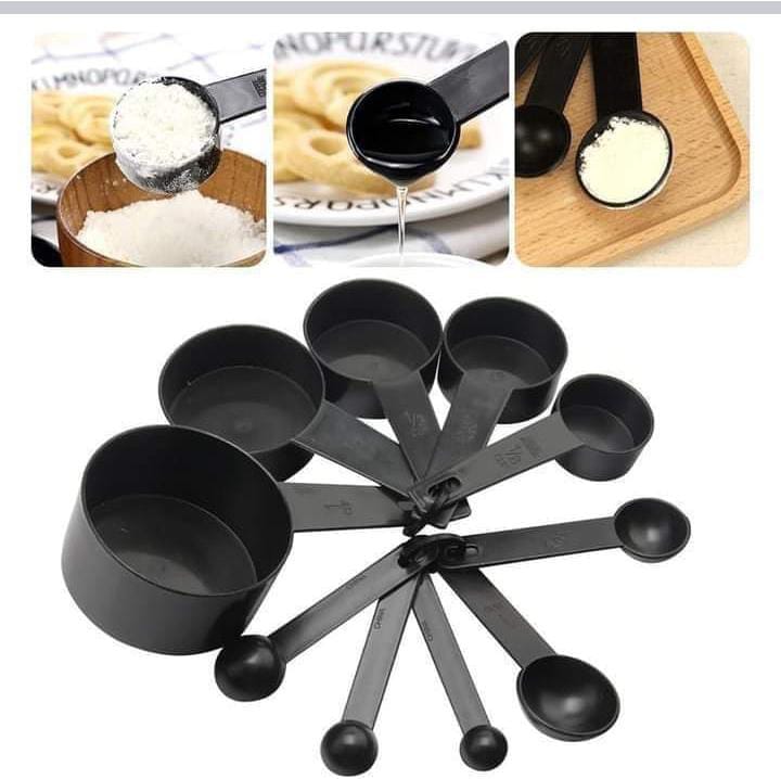 10pcs Kitchen Measuring Spoons Teaspoon Coffee Sugar Scoop Cake Baking Flour Measuring Cups Kitchen - UMart786