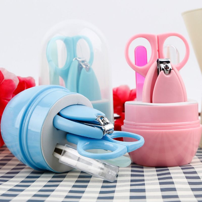 Baby Healthcare Kits Baby Nail Care Set Infant Nail Clippers Care Set with Rabbit Storage Box for Baby  (Mix/Random color) - UMart786