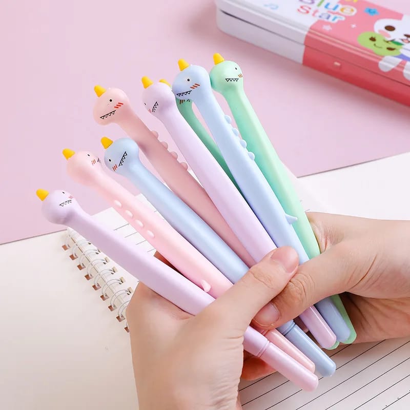 Cute Dino Head Design Gel-Pen - UMart786