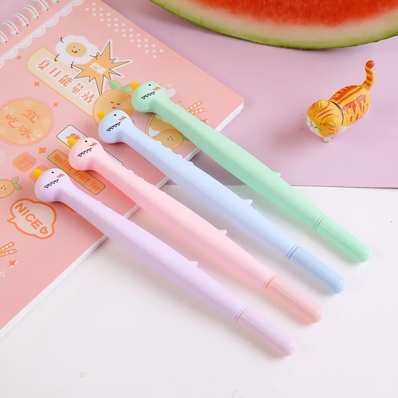 Cute Dino Head Design Gel-Pen - UMart786