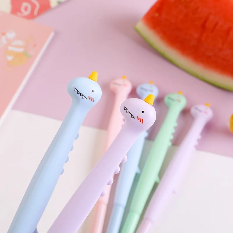 Cute Dino Head Design Gel-Pen - UMart786