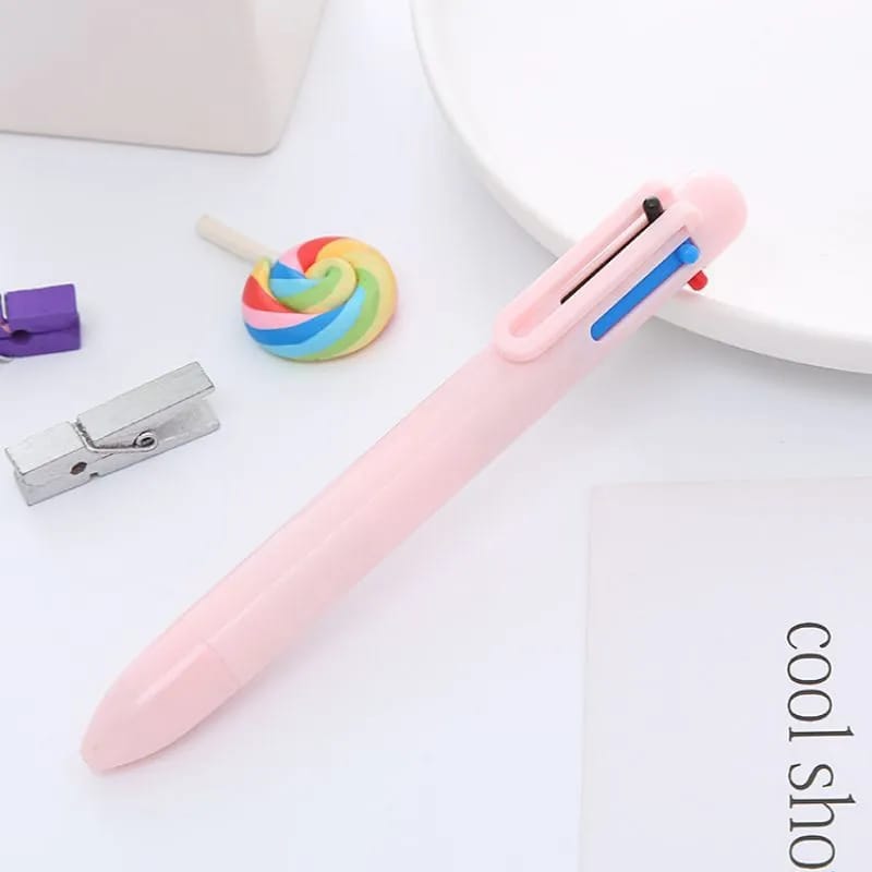 Creative Multicolor 6 in 1 Pen - UMart786