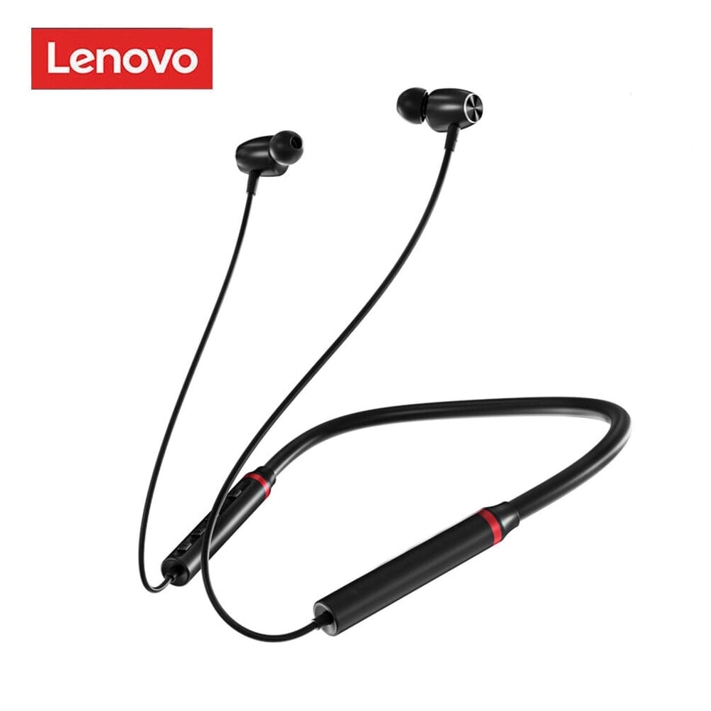 Lenovo HE05X 2 Bluetooth 5.0 Earphones HIFI Magnetic Neckband Headset (Random Colors) - UMart786