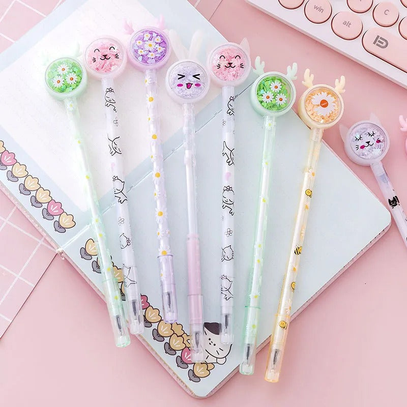 Kawaii Cartoon Design Pen (Random Design) - UMart786