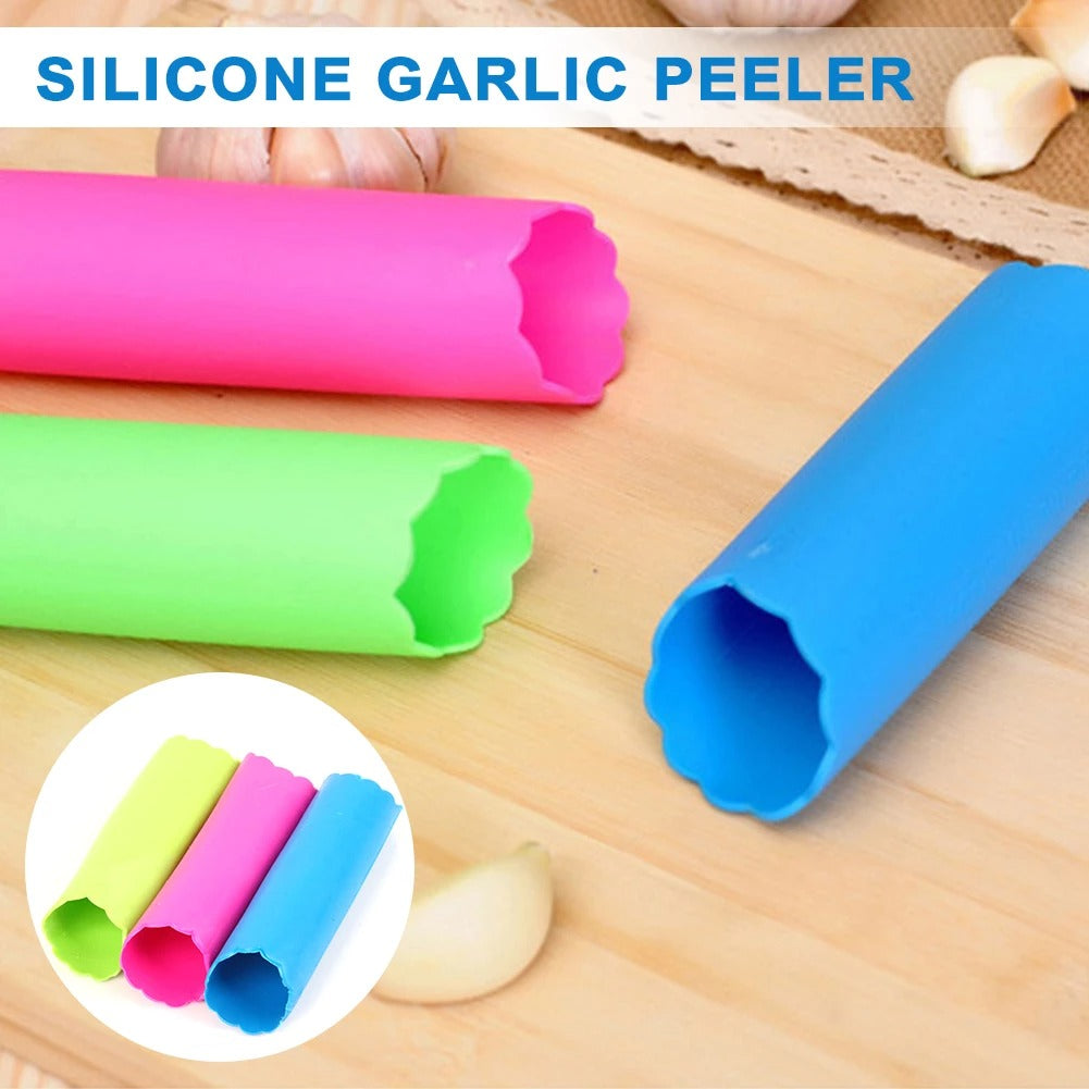 1pc Silicone Garlic Peeler Quick and Easy Peeling - UMart786