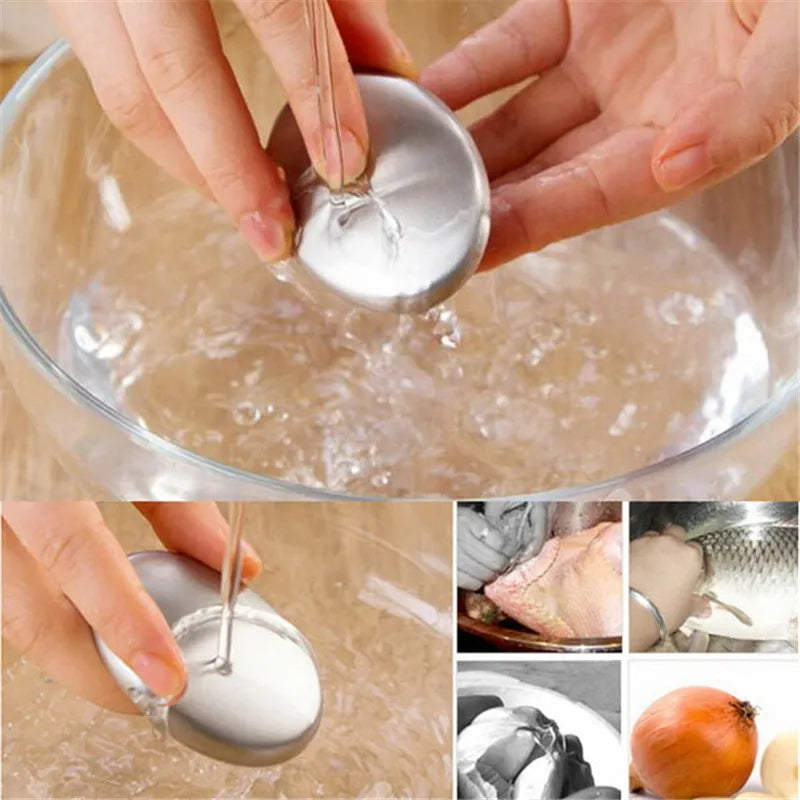 Creative Chef Soap Stainless Steel Hand Odor Remover Bar - UMart786