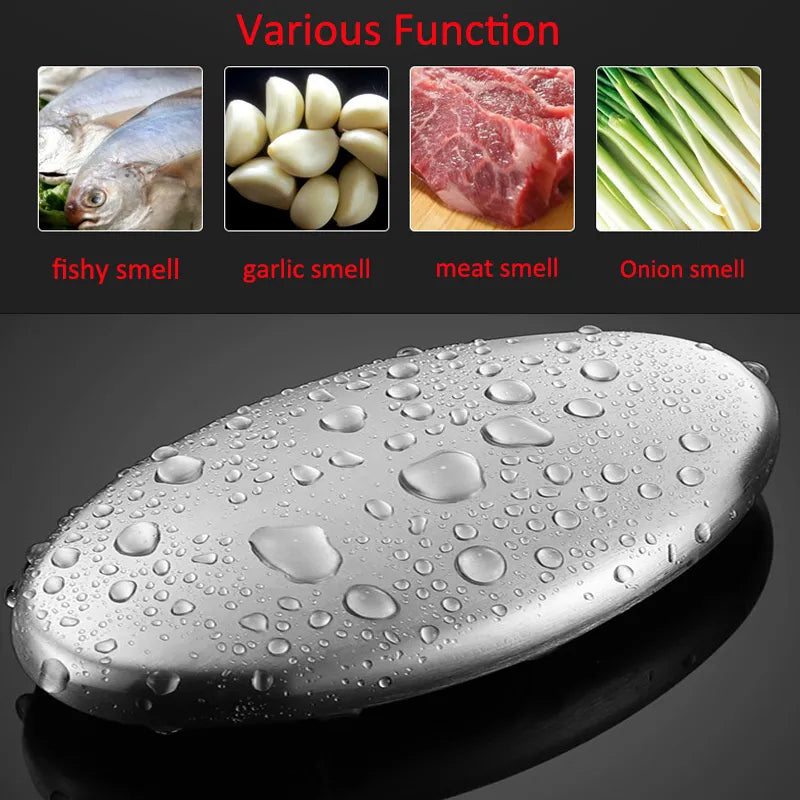 Creative Chef Soap Stainless Steel Hand Odor Remover Bar - UMart786