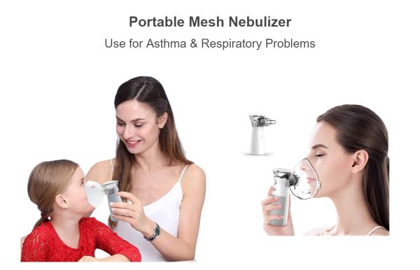 Medical Handhe Portable Nebulizer Inhalator Adult Kids Mini Silent Steam Nasal Humidifier Inhaler To's Nebulizer Asthma