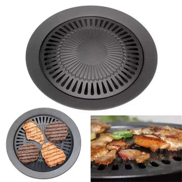 Non Stick BBQ Grill Plate 32cm