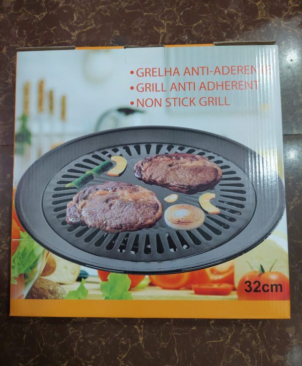 Non Stick BBQ Grill Plate 32cm