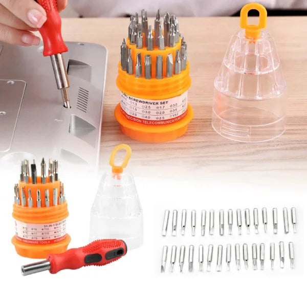 31 in 1 Universal Precision Screwdriver Bit Set