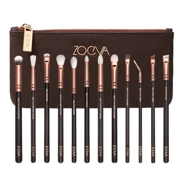 Zoeva 15 Piece Makeup Brushes With Pouch